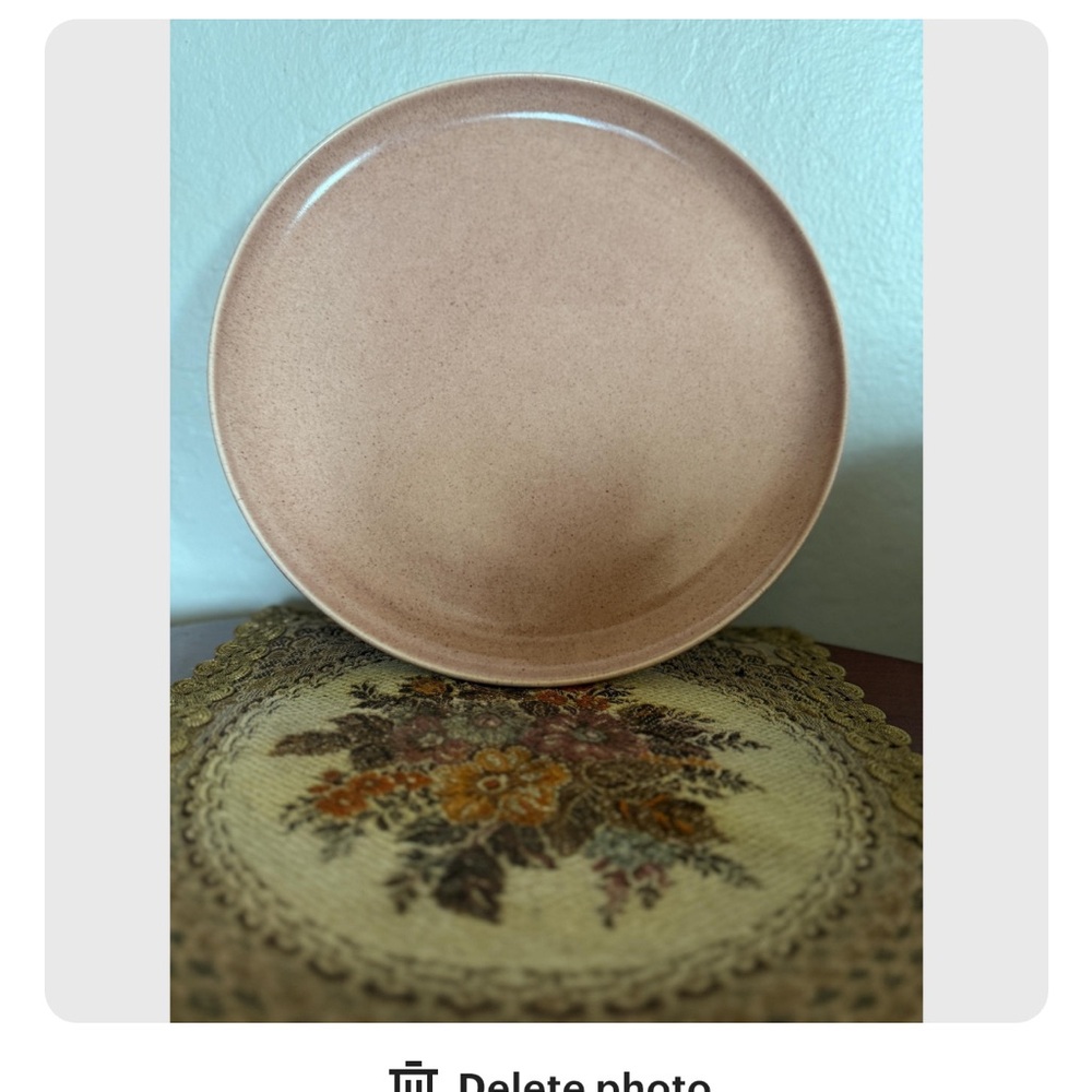 Elegant 10” Russel Wright Steubenville Dinner Plate